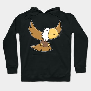 Comic Eagle Bird Hoodie